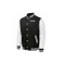 Man's sporting cotton outerwear baseball jacket with customized embroidery logo