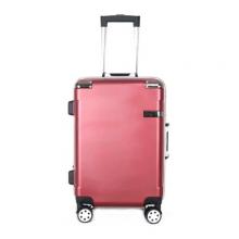 Women ABS material luggage with high quality trolley and wheels