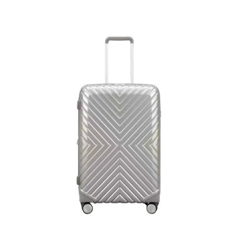 Promotion aluminium material luggage with high quality trolley and wheels