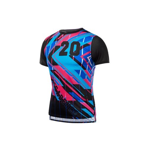 Promotion outdoor sport T-shirt with customized digital full colour printing logo