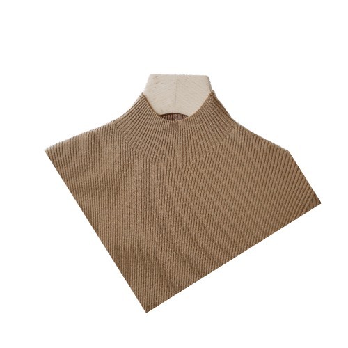 High-quality women's cotton high neck sweater customization