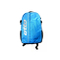 Waterproof promotional backpack made of polyester material with a front zipper pocket